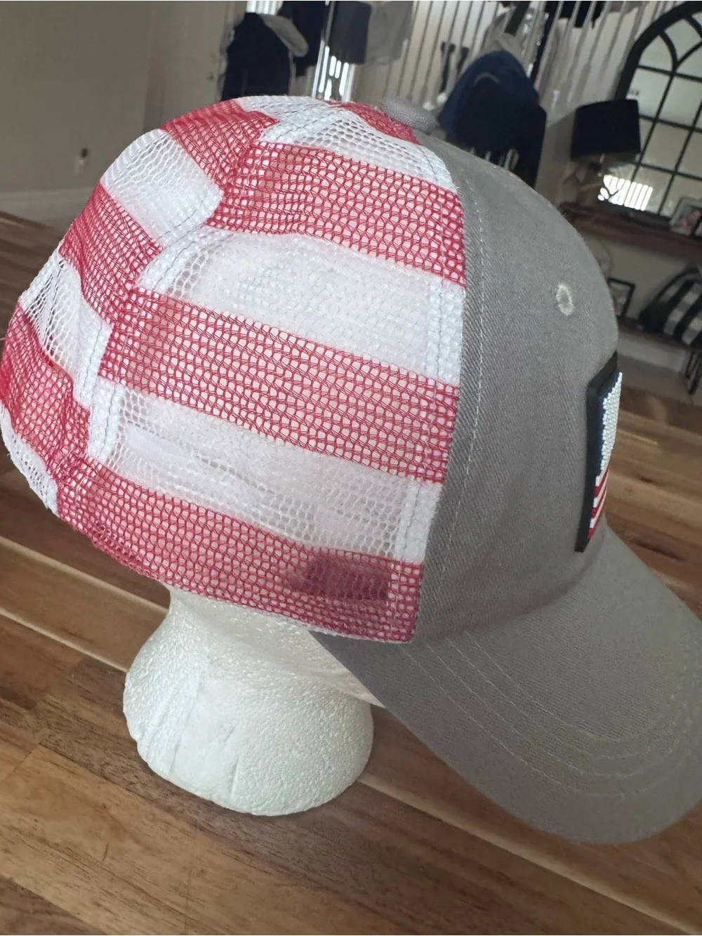 USA American Flag Freedom Patriotic Trucker Snapback Hat
